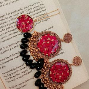 resin black jhumka